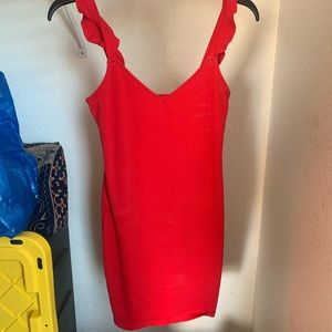 Forever 21 red dress size large